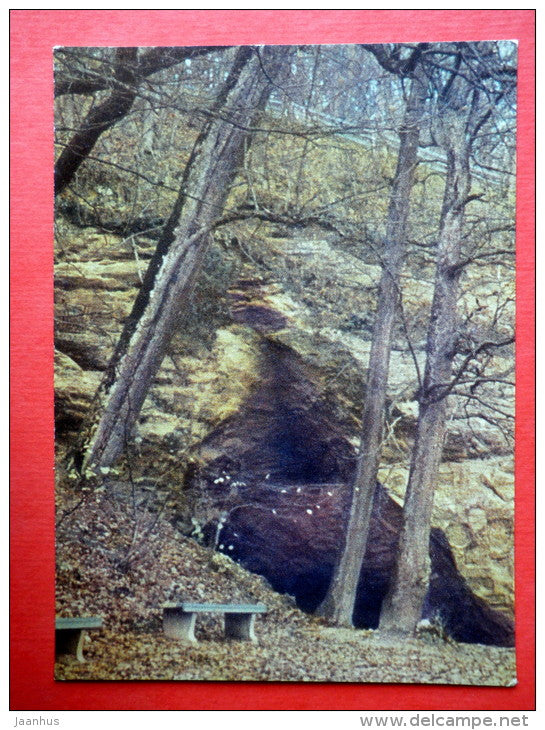 Gutmana Cave - Sigulda - Latvia USSR - unused - JH Postcards