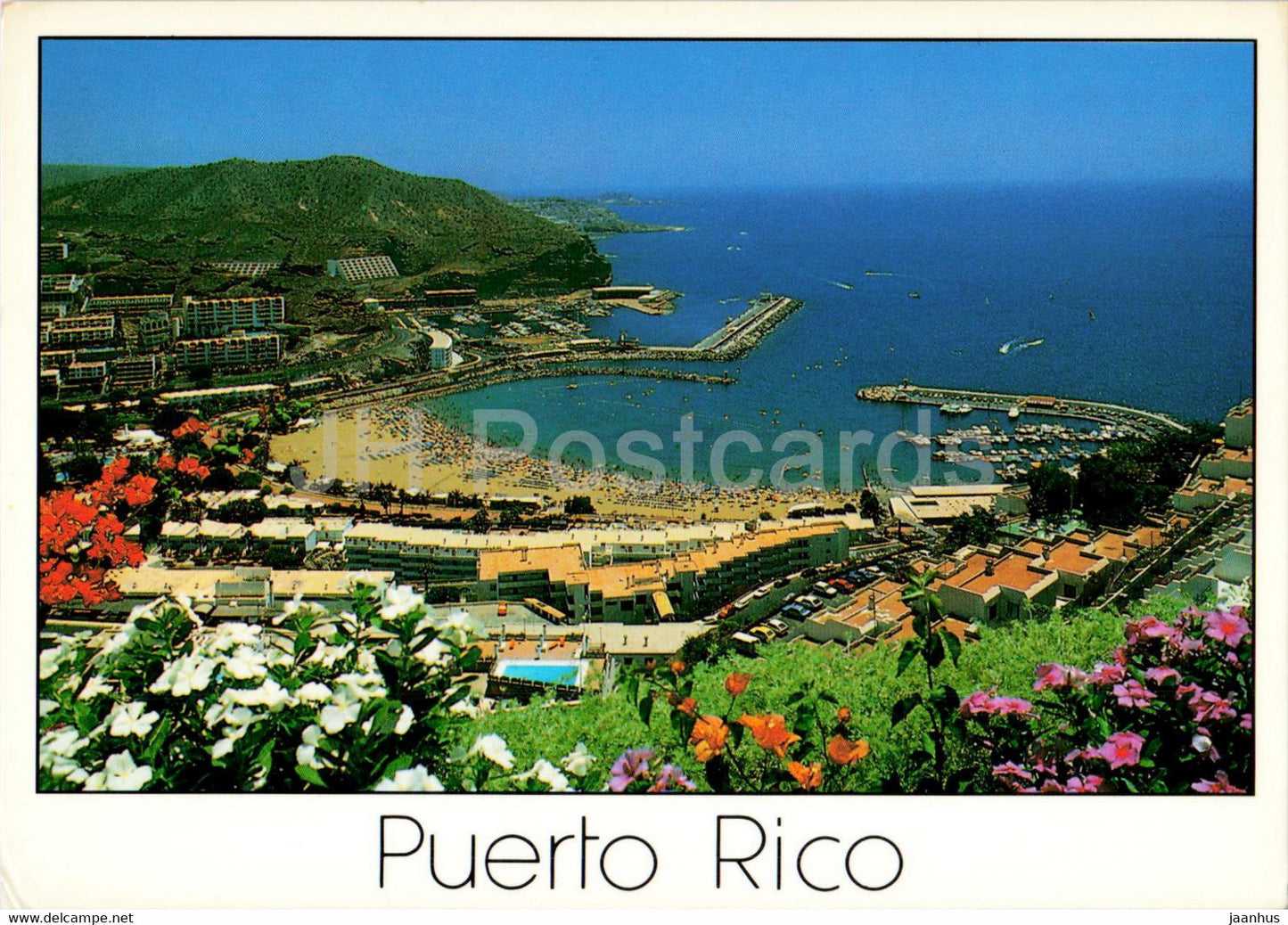 Puerto Rico - Islas Canarias - Gran Canaria - 1991 - Spain - used - JH Postcards