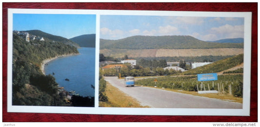 winery sovkhoz - Abrau-Dyurso - Novorossiysk - 1982 - Russia USSR - unused - JH Postcards