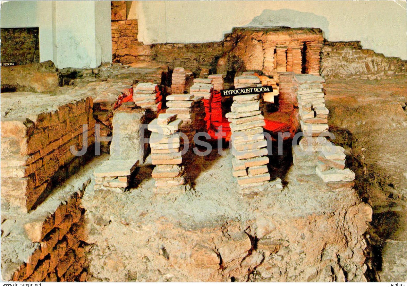 Bath - The Roman Baths - The East Baths - ancient world - 1127 - England - United Kingdom - unused - JH Postcards