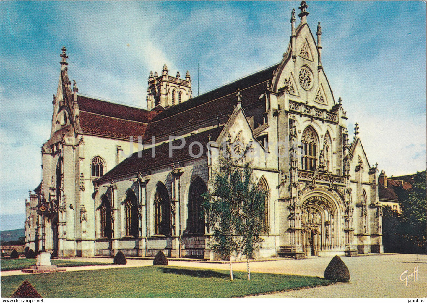 Bourg En Bresse - Eglise de Brou - 1 - church - France - unused - JH Postcards