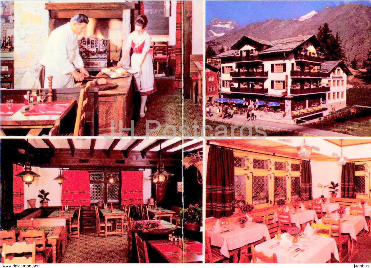 Hotel Tenne - Saas Fee - Switzerland - unused - JH Postcards