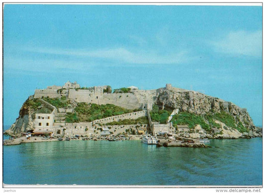Isola S. Nicola - Isole Tremiti - Foggia - Puglia - 3192 - Italia - Italy - sent from Italy to Germany 1983 - JH Postcards