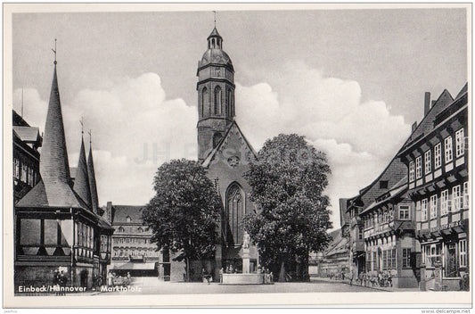 Einbeck in Hannover - Marktplatz - Market Square - Hannover - Germany - unused - JH Postcards