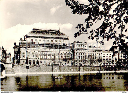 Praha - Prague - Narodni Divadlo - National Theatre - 045351 - Czech Republic - Czechoslovakia - unused - JH Postcards