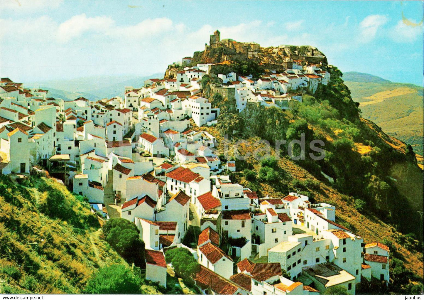 Costa del Sol - Casares - Vista General - general view - 1113 - Spain - unused - JH Postcards