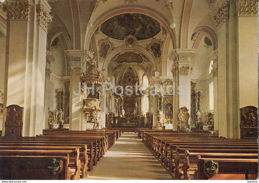 Schwyz - St Martinskirche - church - 13010 - Switzerland - used - JH Postcards