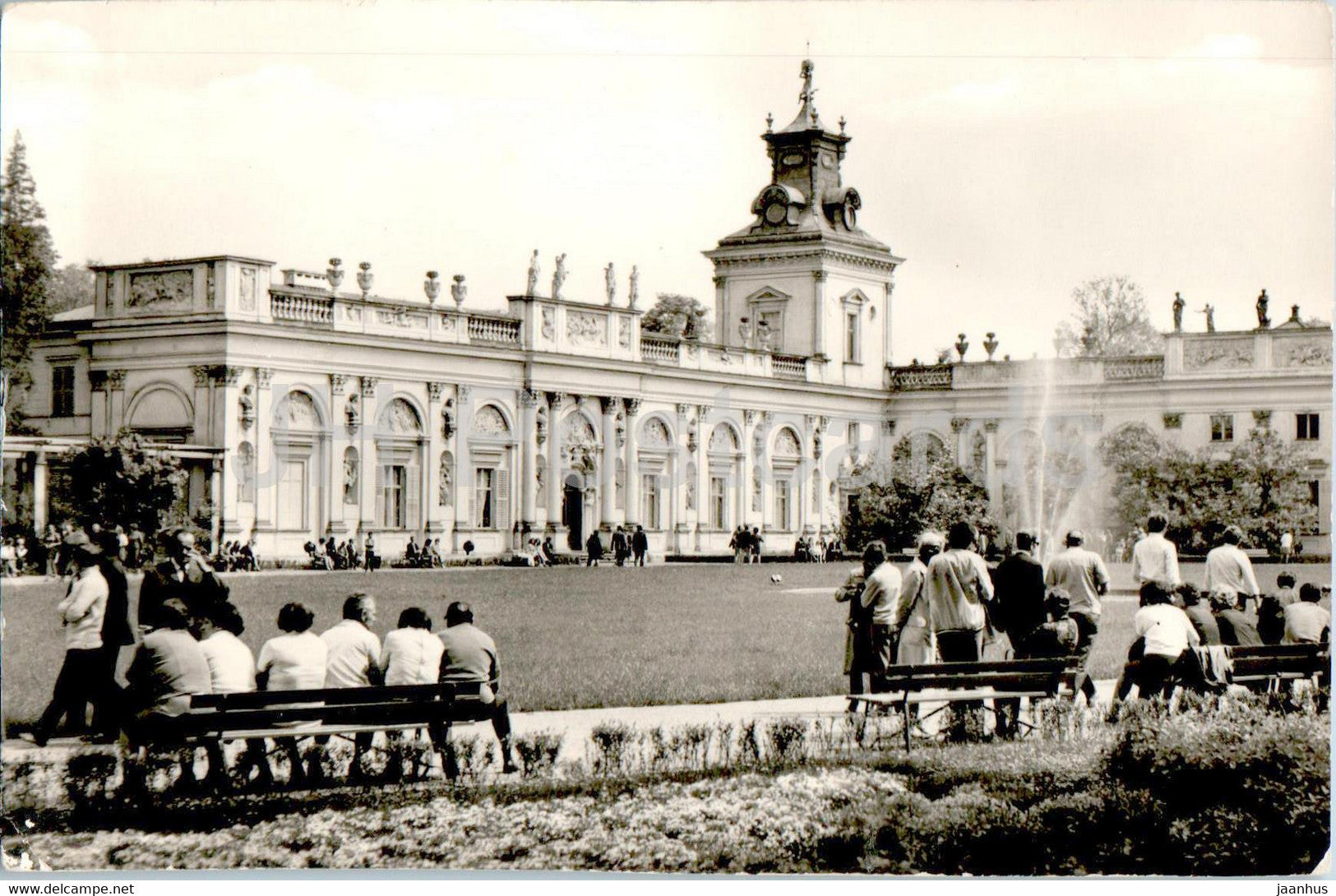 Barockschloss Wilanow bei Warschau - castle - Poland - unused - JH Postcards