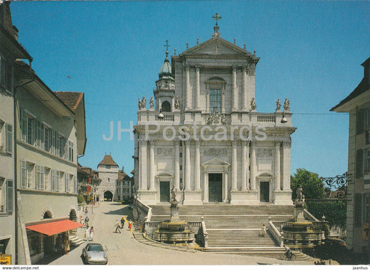 Solothurn - St Ursen Kathedrale - cathedral - 11948 - 1984 - Switzerland - used - JH Postcards