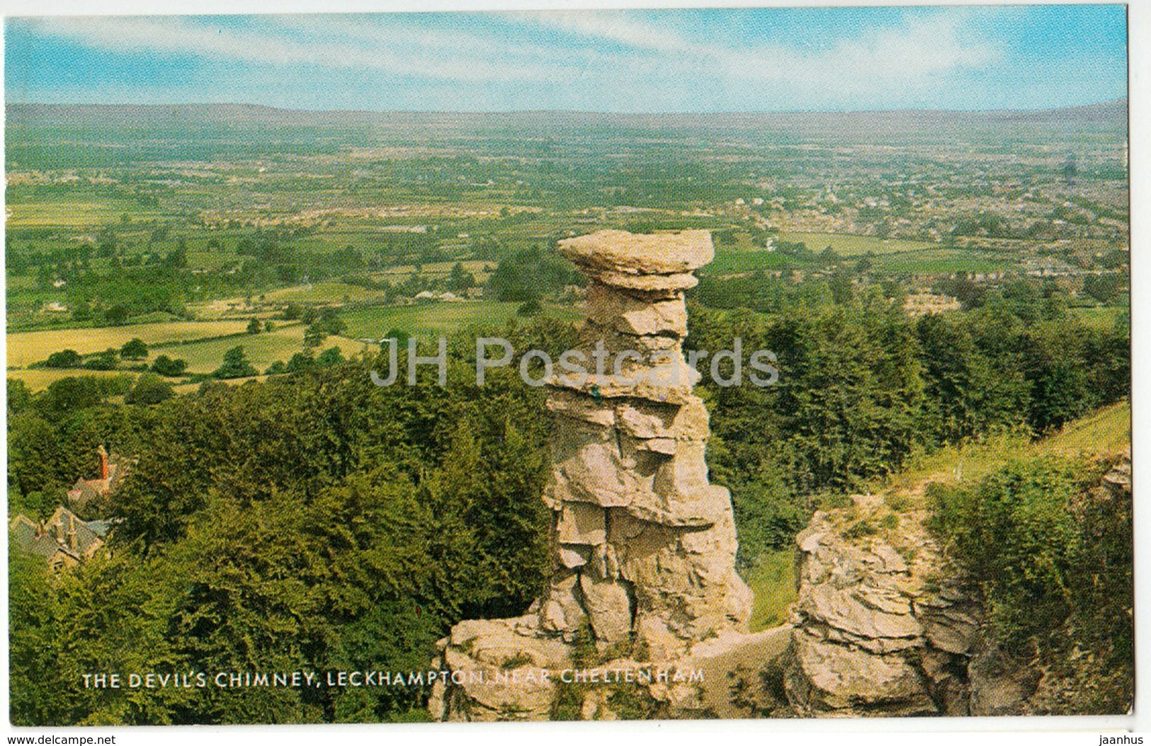 Cheltenham - The Devil's Chimney - Leckhampton - 1985 - United Kingdom - England - used - JH Postcards