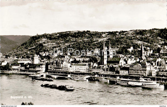 Boppard a Rh - ship - 1964 - Germany - used - JH Postcards