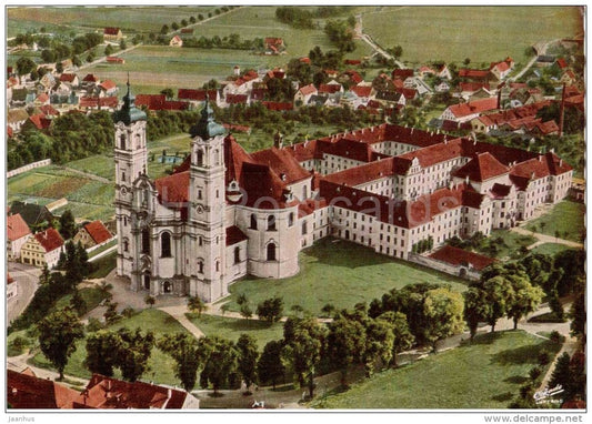 Ottobeuren - Benediktinerabtei - Otb 501 - abbey - Germany - ungelaufen - JH Postcards