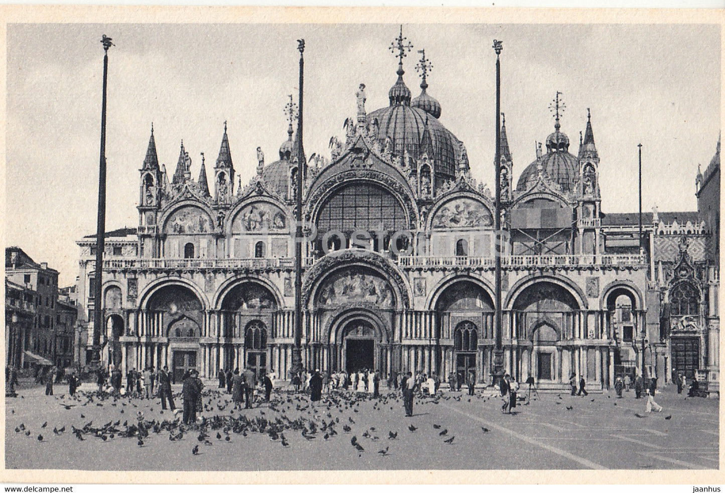 Venezia - Vendig - Venice - Chiesa S Marco - The Curch of St Mark - old postcard - Italy - unused - JH Postcards