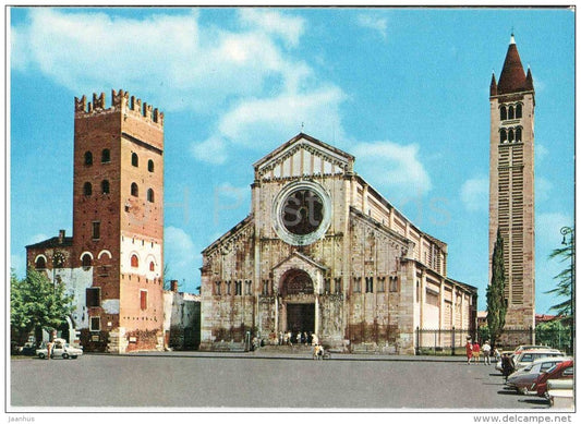 Chiesa di S. Zeno - St. Zeno Church - Verona - Veneto - 73 - Italia - Italy - unused - JH Postcards