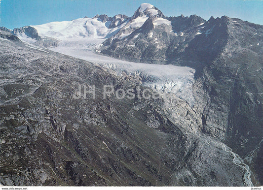 Rhonegletscher mit Galenstock - 2796 - Switzerland - unused - JH Postcards