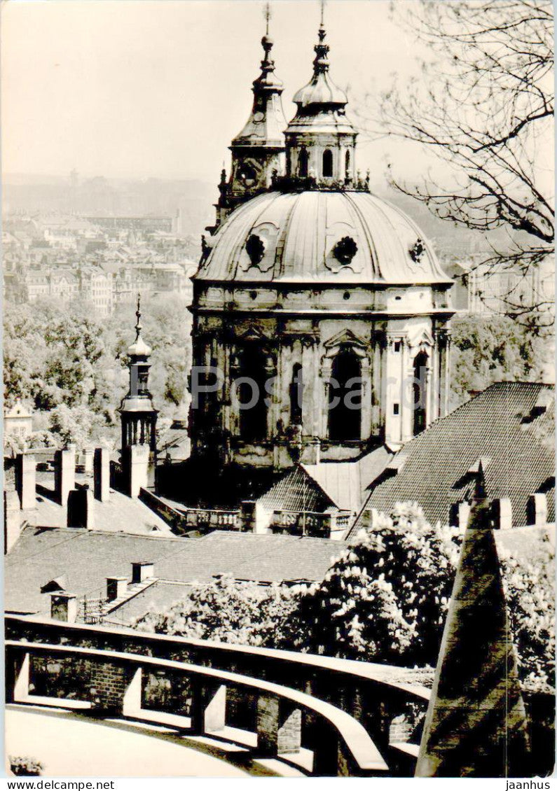 Praha - Prague - Mala Strana - pohled z prazskeho hradu - old postcard - 1958 - Czech Republic - Czechoslovakia - used - JH Postcards