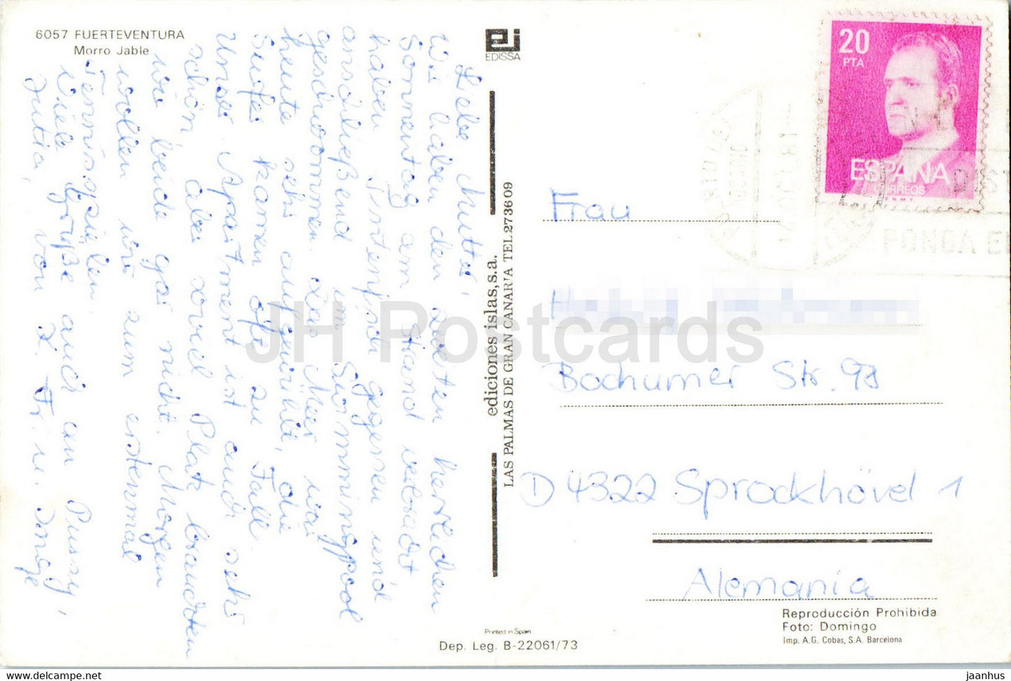 Fuerteventura - Morro Jable - 6057 - Spain - used