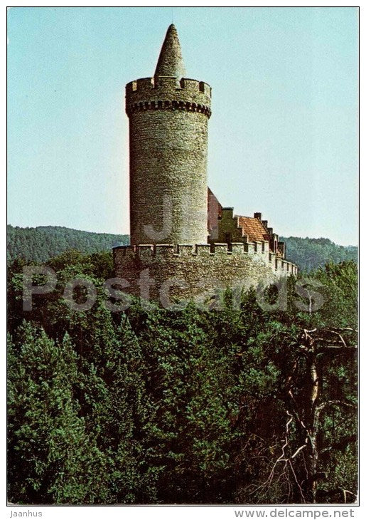 Kokorin castle - Czechoslovakia - Czech - unused - JH Postcards