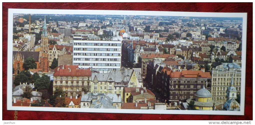 Public Service House Rigas Mode - Riga - Latvia USSR - unused - JH Postcards