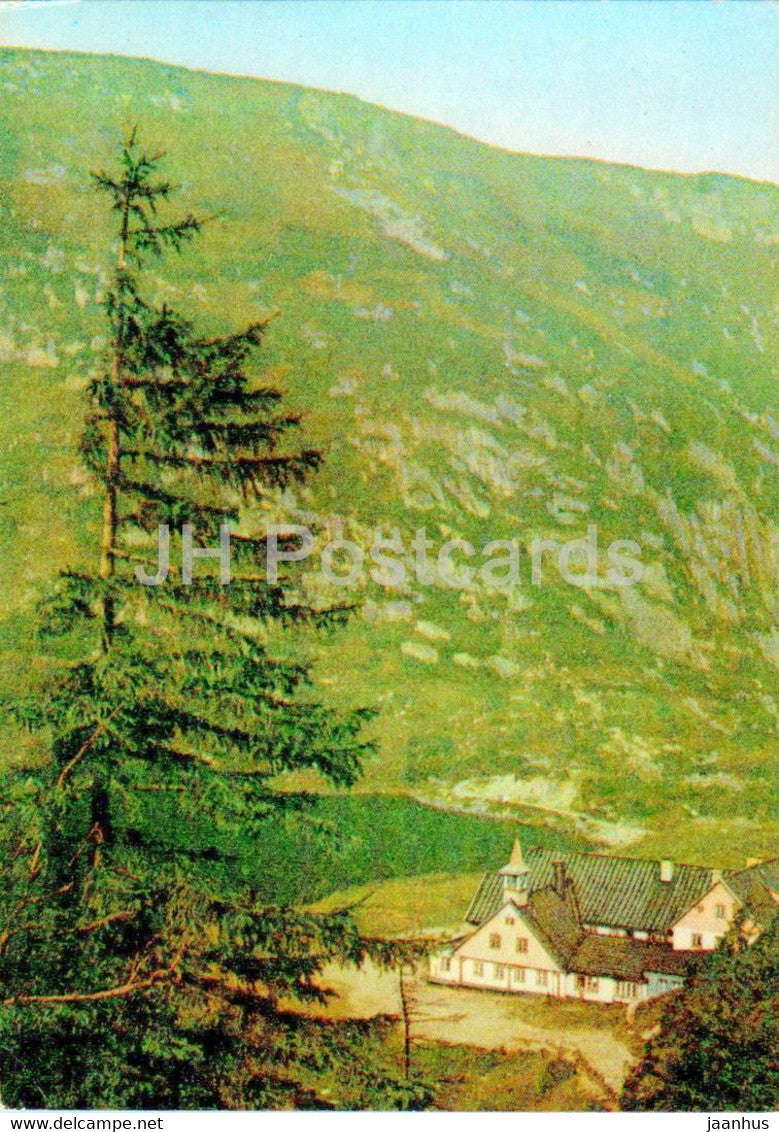 Karkonosze - PTTK Samotnia nad Malym Stawem - Poland - unused - JH Postcards