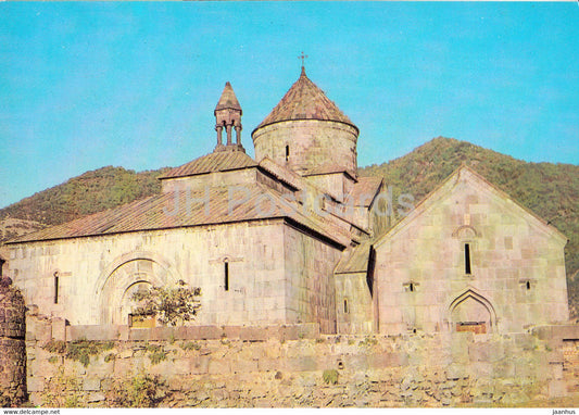 Tumanyan area - Akhtala monastery - AVIA - postal stationery - 1982 - Armenia USSR - unused - JH Postcards