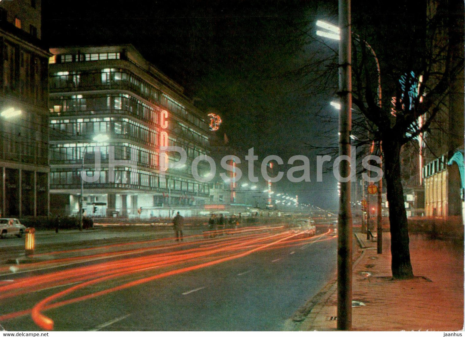 Warsaw - Warszawa - aleje Jerozolimskie - Poland - unused - JH Postcards