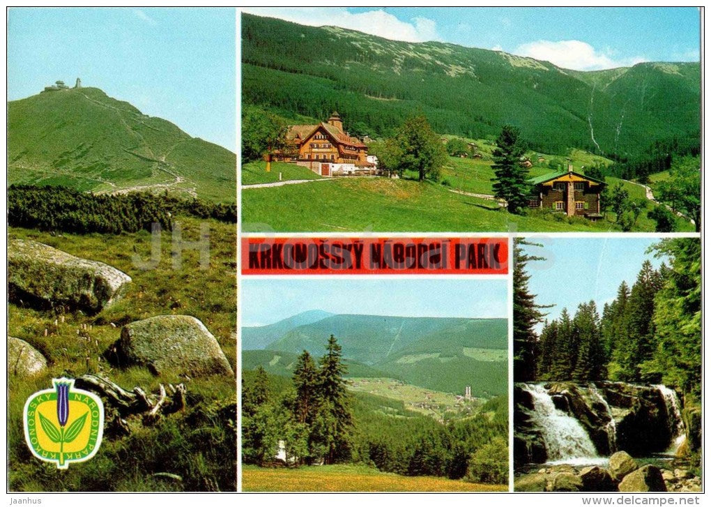 Krkonose National Park - St. Peter´s valley - Snezka mountain - Czechoslovakia - Czech - unused - JH Postcards