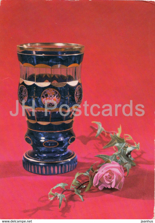 Biedermeier Freundschaftsbecher - Nordbohmen - Friendship mug - Germany DDR - unused - JH Postcards