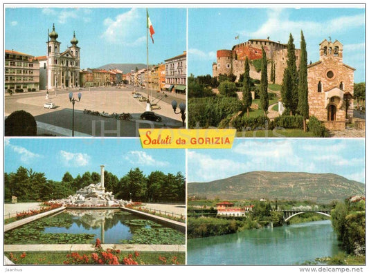 Saluti da Gorizia - Friuli - 233 - Italia - Italy - sent from Italy to Germany 1971 - JH Postcards
