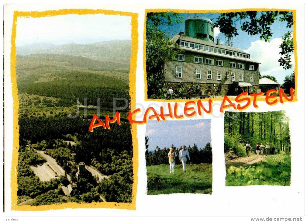 Am Kahlen Asten - Germany - 1999 gelaufen - JH Postcards