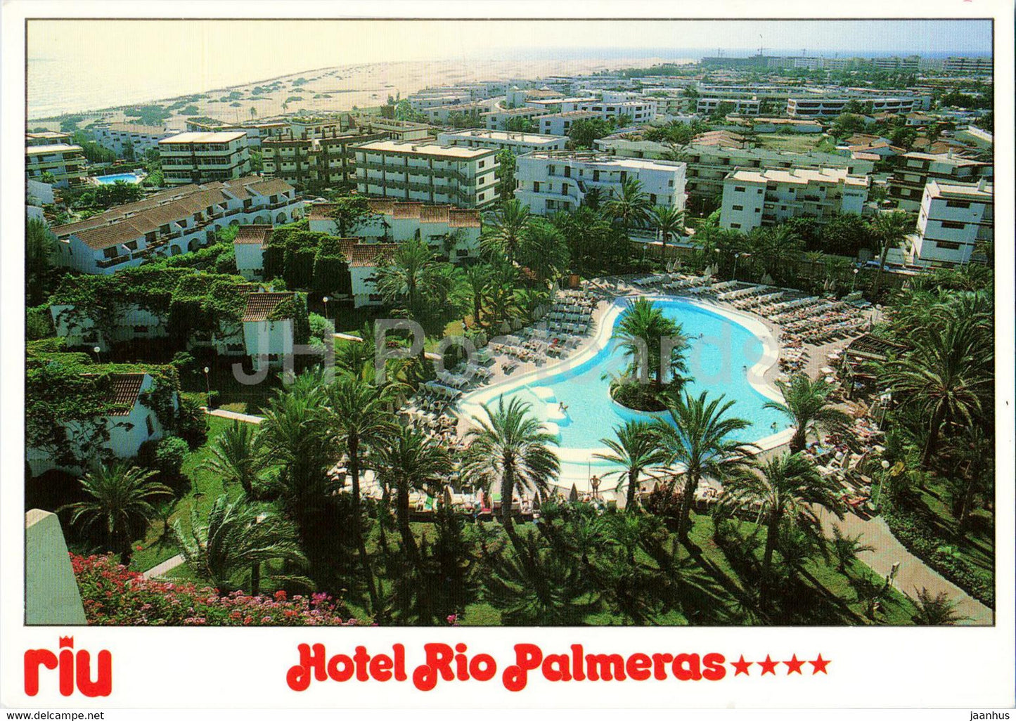 Gran Canaria - Hotel Rio Palmeras - Playa del Ingles - 4 - Spain - unused - JH Postcards