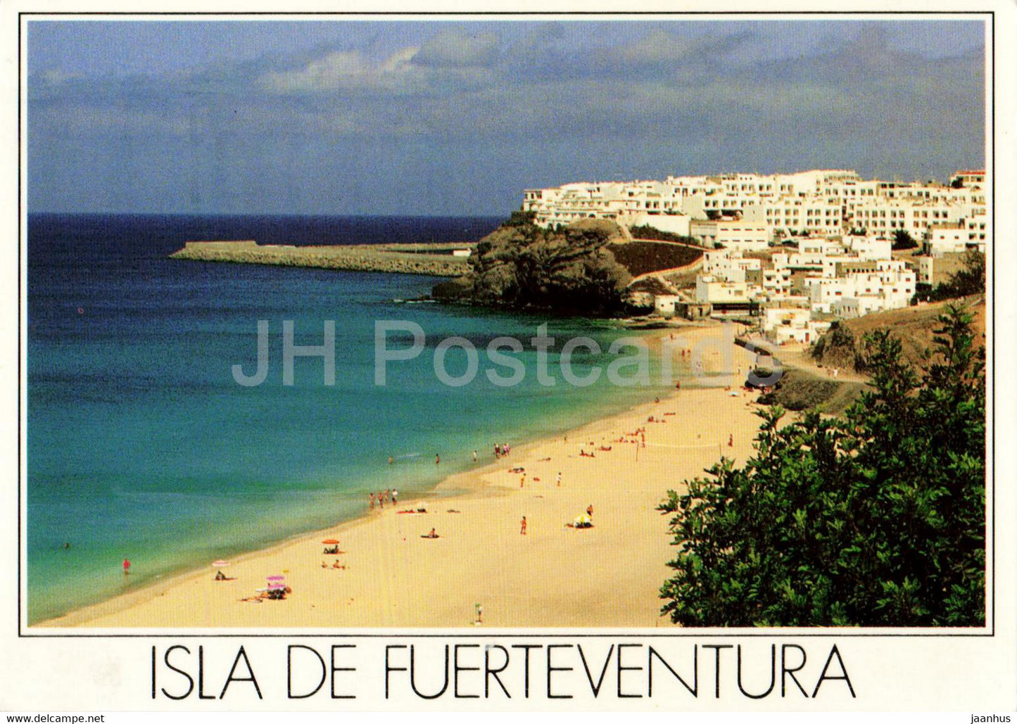 Fuerteventura - Islas Canarias - Morro Jable - beach - 1997 - Spain - used - JH Postcards