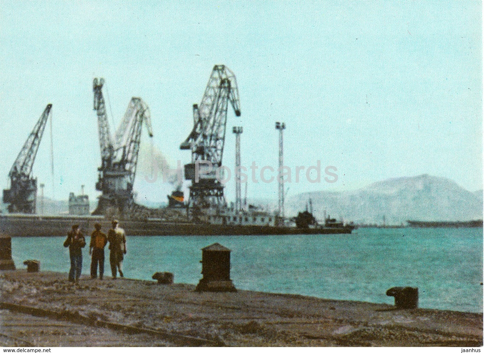 Mariupol - Zhdanov - port - 1965 - Ukraine USSR - unused - JH Postcards