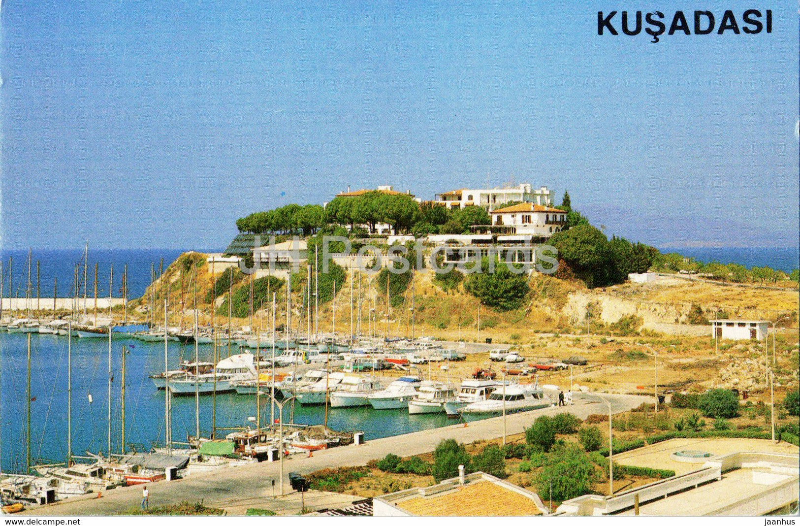 Kusadasi - boat - port - Anadolu - Turkey - used - JH Postcards