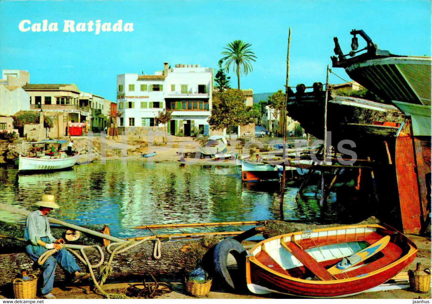 Cala Ratjada - Vista parcial de su puerto - Mallorca - boat - port - 2118 - Spain - used - JH Postcards