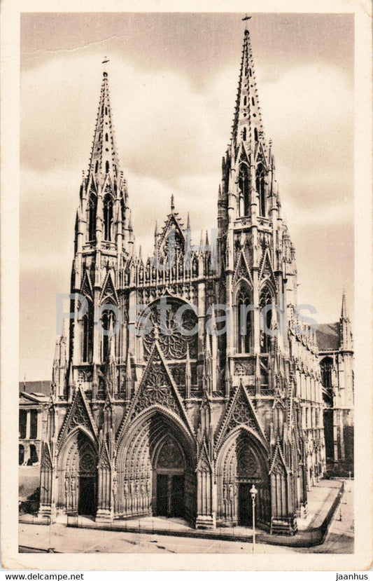 Rouen - Eglise Saint Ouen - church - 151 - old postcard - France - unused - JH Postcards