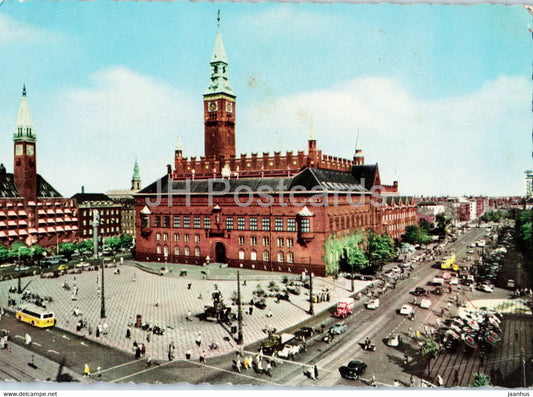 Copenhagen - The Town Hall Square - 613 - Denmark - unused - JH Postcards