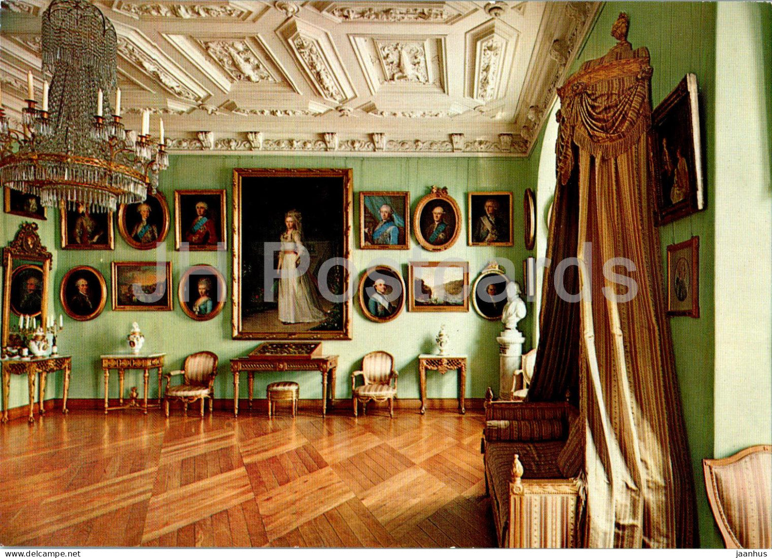 Frederiksborg - Christian VII Sal - hall - castle - 4114 - Denmark - unused - JH Postcards