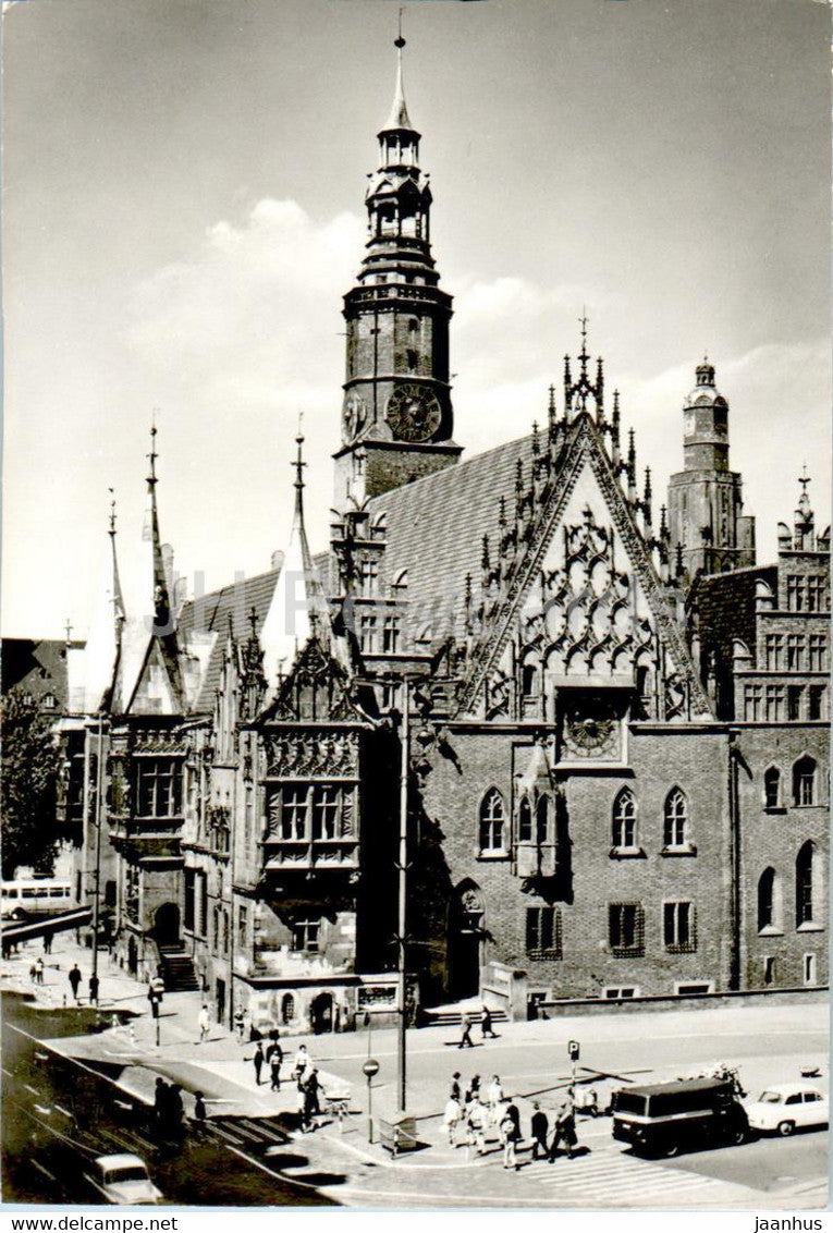 Wroclaw - Town Hall - Das gotische Rathaus - Poland - unused - JH Postcards