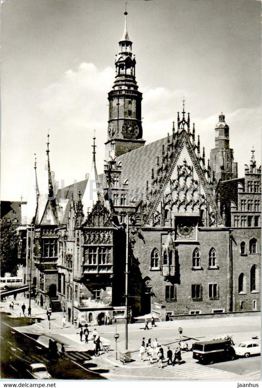 Wroclaw - Town Hall - Das gotische Rathaus - Poland - unused - JH Postcards