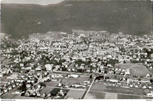 Grenchen - 1955 - old postcard - Switzerland - used - JH Postcards