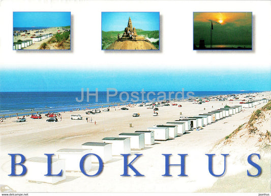 Blokhus - beach - Trojaborgs - Denmark - used - JH Postcards