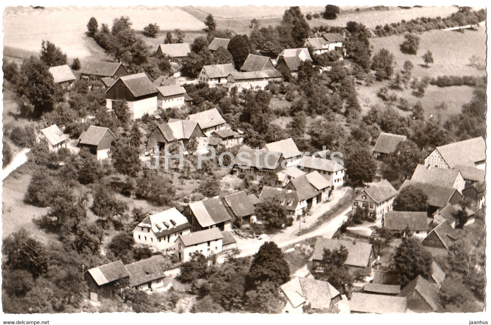 Gasthaus Wagner - Gesamtansicht Dittersbrunn - old postcard - Germany - unused - JH Postcards