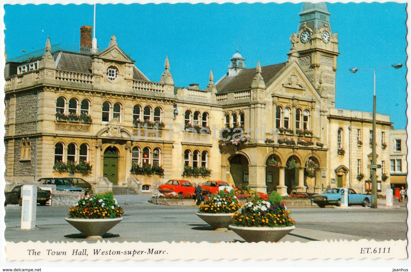 Weston-Super-Mare - The Town Hall - ET.6111 - 1985 - United Kingdom - England - used - JH Postcards