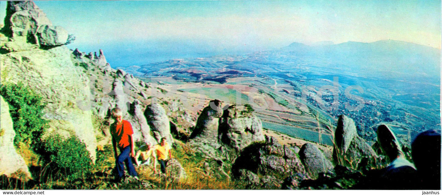 The Valley of Phantoms - South Coast of Crimea - 1978 - Ukraine USSR - unused - JH Postcards