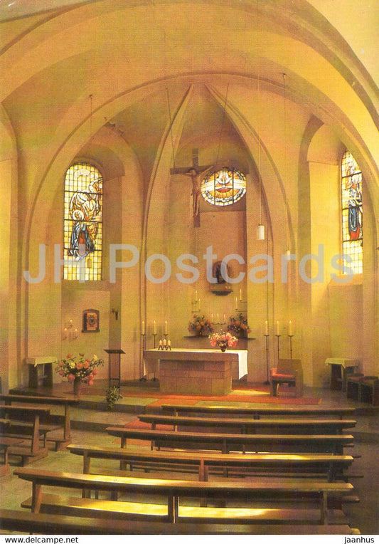 Wachstedt - Wallfahrtskapelle Kluschen Hagis - Bischofs- und Wallfahrtskirchen - church - 1987 - DDR Germany - unused - JH Postcards