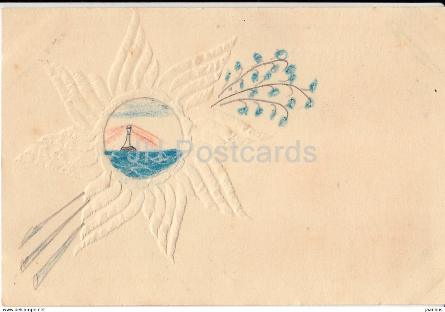 Greeting Card - C 154 - old postcard - Germany - unused - JH Postcards