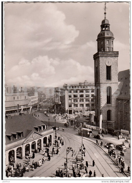 Frankfurt am Main - Hauptwache mit Katharinenkirche - Germany - unused - JH Postcards