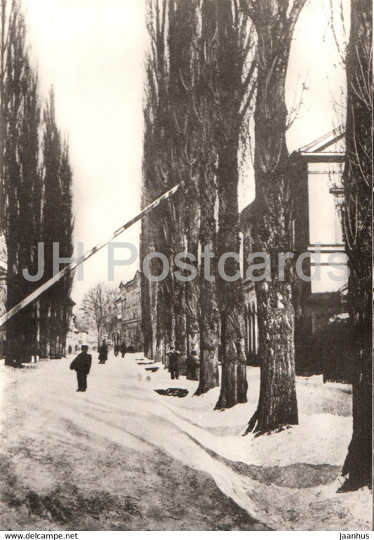 Greiz - Carolinenstrasse 1863 - Ernst Thalmann Strasse - Historische Fotografien - DDR Germany - unused - JH Postcards