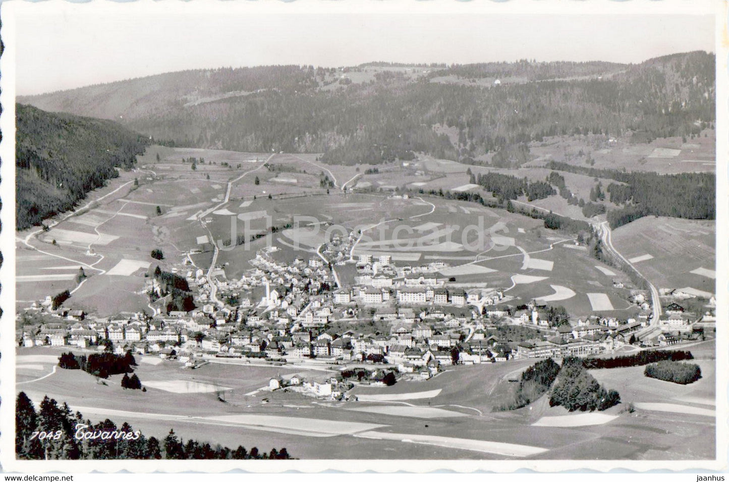 Tavannes - 7048 - old postcard - 1945 - Switzerland - used - JH Postcards